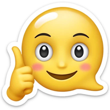 A yellow smiling emoji with big friendly eyes is making the OK hand sign (thumb and index finger forming a circle, other fingers extended), with a white speech bubble to the right that says “OK COOL” in bold black letters. sticker