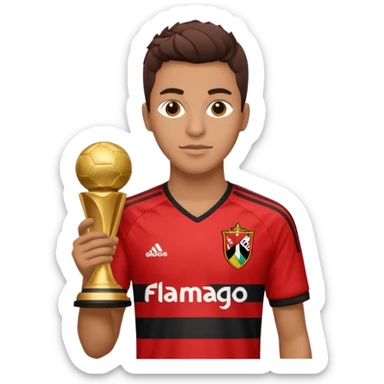 Eu quero a taça da libertadores esteja perto do flamengo sticker