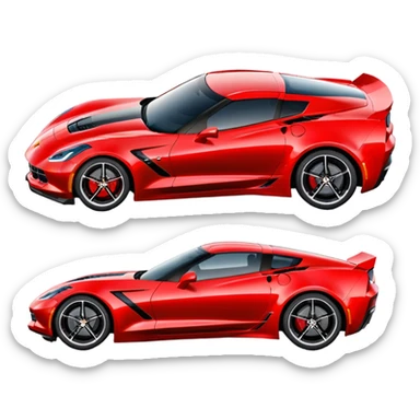 Corvette c7 sticker