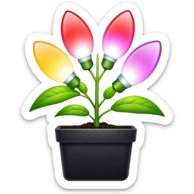 led grow light sticker