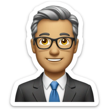 a ceo of a tech comapny sticker