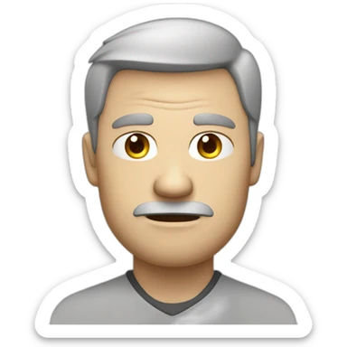 white-man-hr-manager-crossed-arms-angry profile in profile sticker