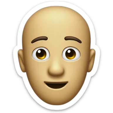 4d question mark sticker