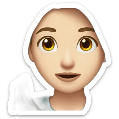 Stella Cox suprised sticker