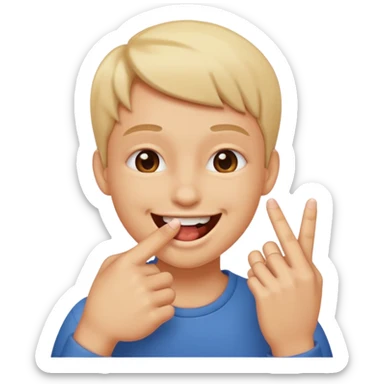 Mordiéndose el dedo 🫦👆🏼 sticker