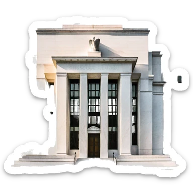 American Federal Reserve Board Building sticker