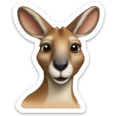 kangaroo sticker