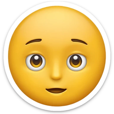 an emoji to indacate i am having focus time, standard emoji style sticker