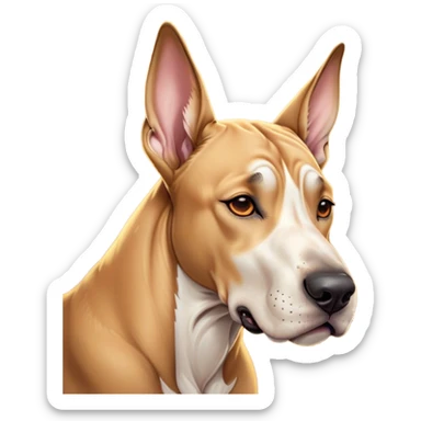 Cinematic Cute Yawning Fawn Great Dane Portrait Emoji, Head tilted slightly with a dramatic, wide-open yawn, revealing a smooth fawn Fur with a refined texture, floppy ears slightly drooping, round amber eyes barely open in drowsy contentment, Simplified yet irresistibly adorable features, highly detailed, glowing with a soft, cozy glow, high shine, relaxed yet expressive, stylized with a touch of whimsy, bright and endearing, soft glowing outline, capturing the essence of a sleepy yet affectionate guardian, so drowsy it feels like it could stretch out of the screen and curl up for a nap! sticker