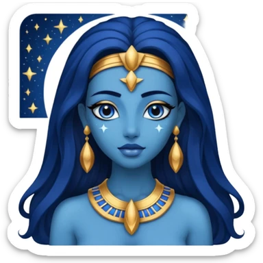 Nut from Egyptian Gods sticker