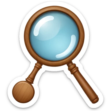 Magnifying Glass sticker