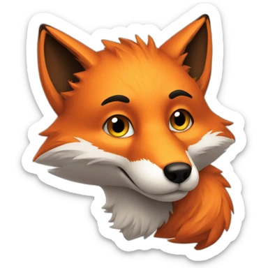 gaming Fox  sticker