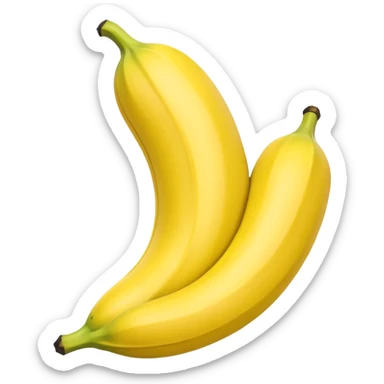 inflatable banana for winter entertainment sticker