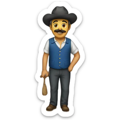 Chiquito de la calzada sticker