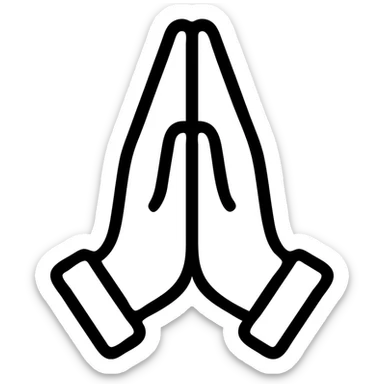 icon on the theme of yoga namaste classes.  sticker