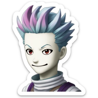 hisoka hunter x hunter sticker
