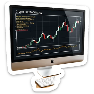 Mach mir eine klare strategie im crypto trading sticker