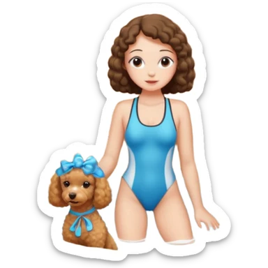 Poodle in sauna human girl and boy and Barbie and Ken are the same person that is a girl in a girl in the game I am so confused about the baby baby families that I have seen on here but they have no clue how they sticker