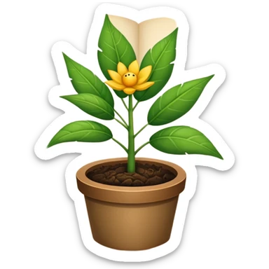 observation log with records about plant. Transparent background sticker