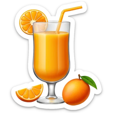 mango juice sticker