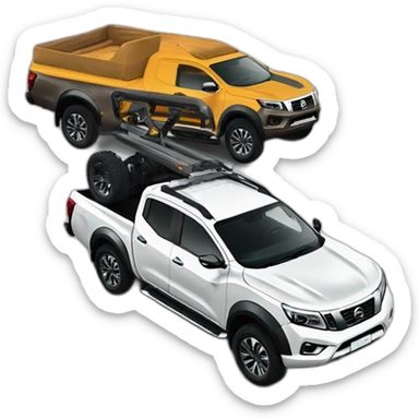 Nissan Navara np300 vert sticker