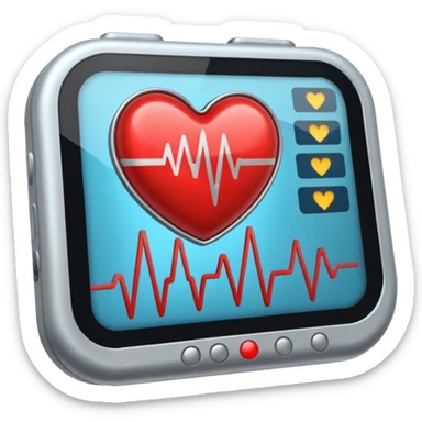 heart rhythm device sticker