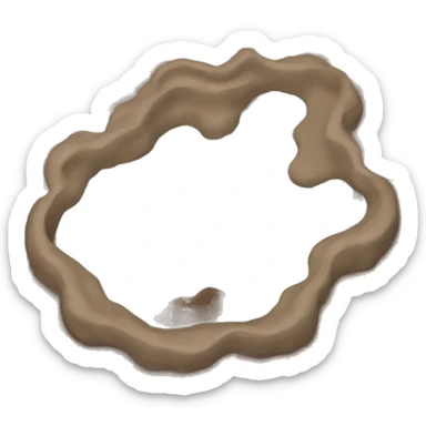 puddle of mud sticker