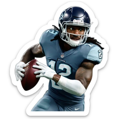 Derrick Henry stiff arm sticker