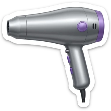 Secador de cabelo sticker
