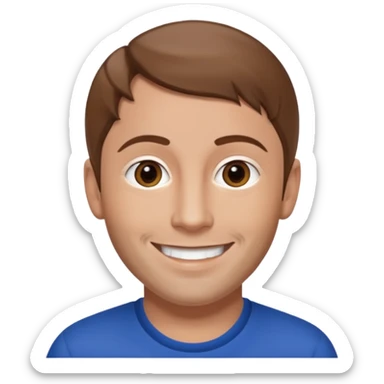 Terry Coldwell of east 17 with brown hair sticker