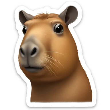 Argentinean capibara  sticker