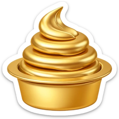 3D icon symbolizing gourmet taste and refined food experience, single object, modern and premium style, soft lighting, clean details, isolated, no background
 sticker