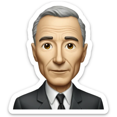 Robert Oppenheimer  sticker