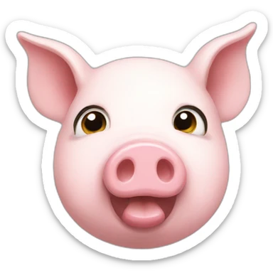 Piggie sticker