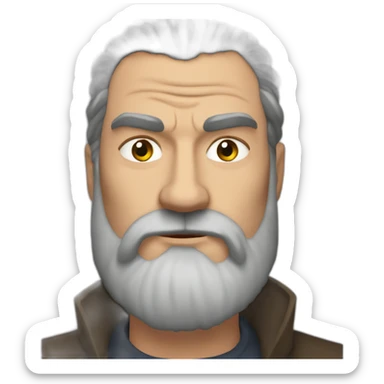 Ray Stevenson (Baylan Skoll) (white beard) sticker