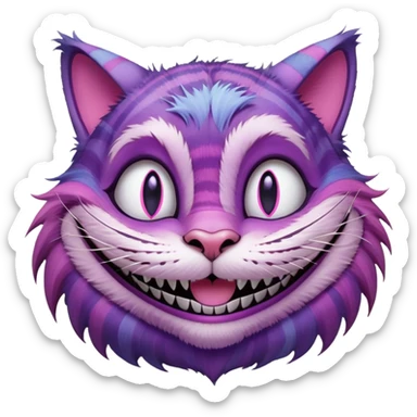 Cheshire Cat from Alice in Wonderland sticker