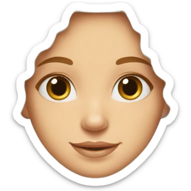 Gars roux cheveux bouclés avec fille blonde cheveux lisses longs  sticker