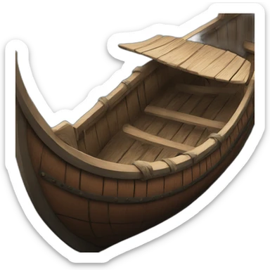 Viking Longboat sticker