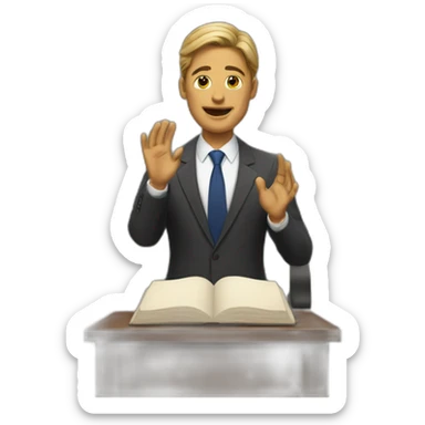 Jehovah witness preaching sticker