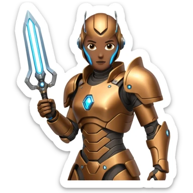 Combatente de arc riders game sticker