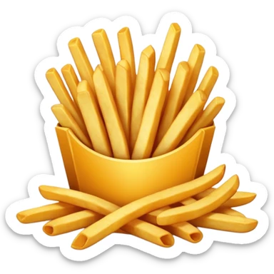 patatine fritte sticker