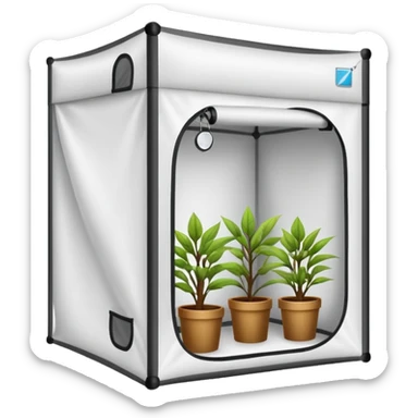 small grow tent sticker