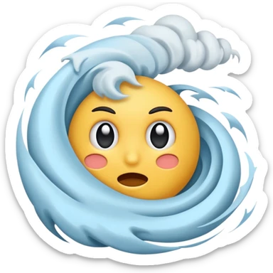 make it windy sticker