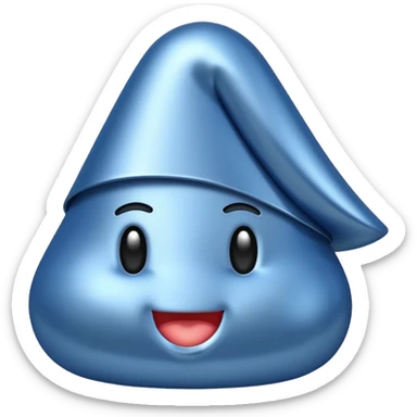 Corno francese blu sticker