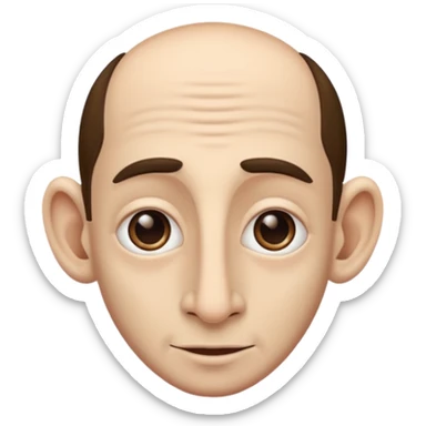 A Jewish person with a large nose sticker