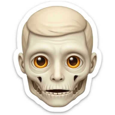 Witheret bonie sticker