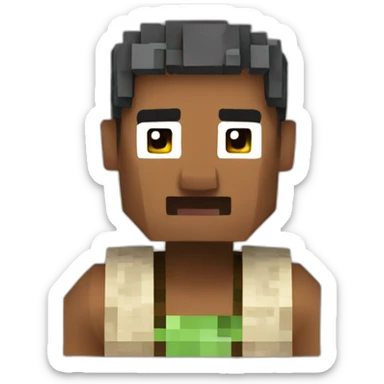 villager minecraft sticker