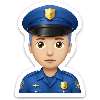 Survey cops sticker