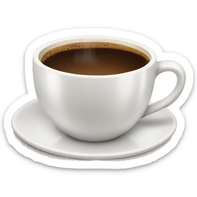 cup of coffe sticker
