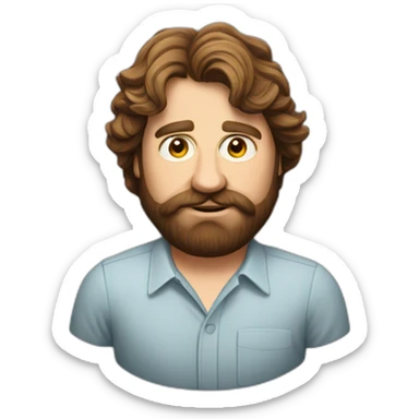Zach galifiniakis sticker